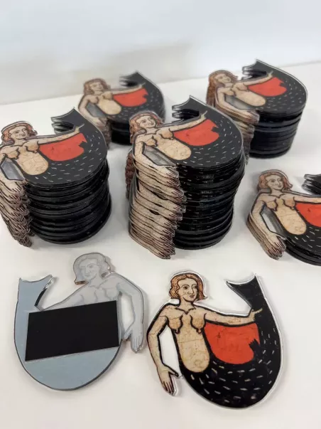 Souvenir-Magnete mit individueller Form