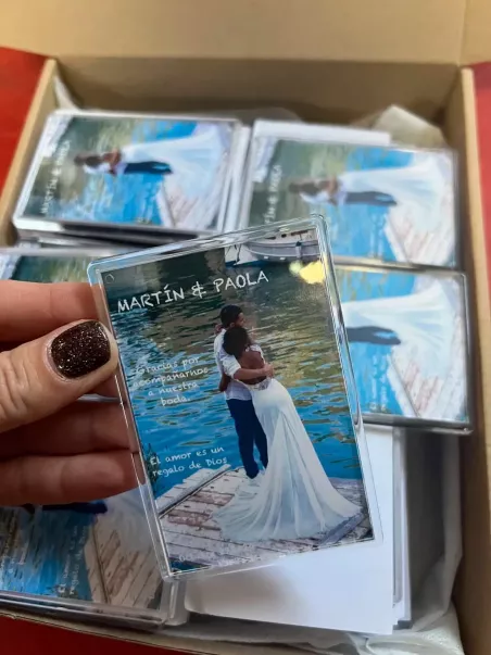 Gastgeschenke Hochzeit Fotomagnete