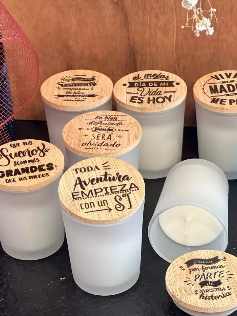 Velas personalizadas
