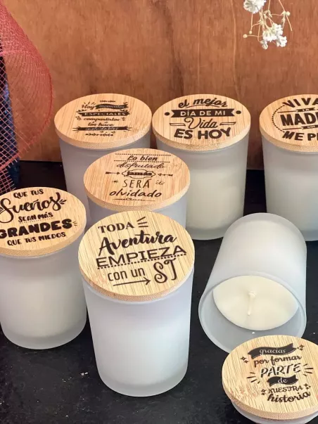 Bougies personnalisées