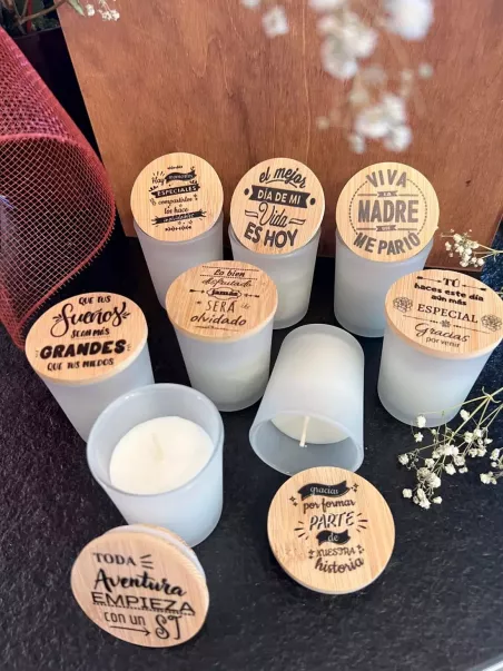 Bougies imprimées