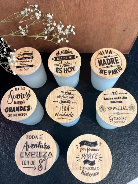 Bougies customisées