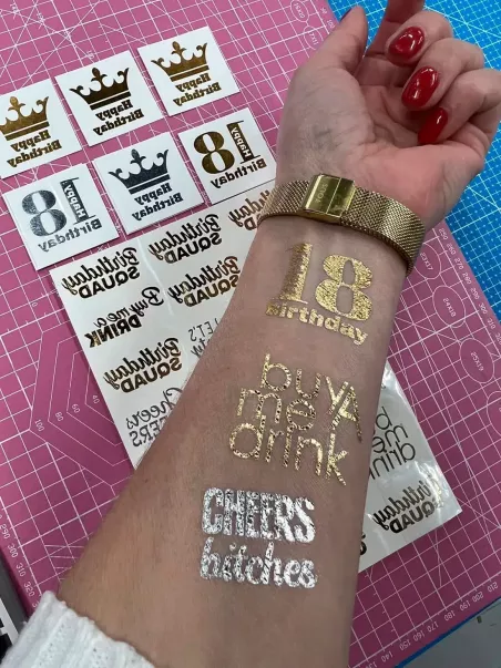 Pack tatuaggi compleanno