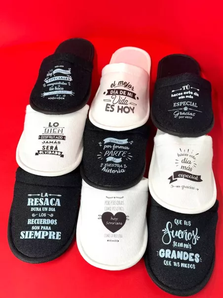 Chaussons avec Message | Uvimark®