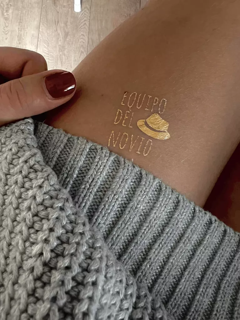 tatuagem Equipa do Noivo