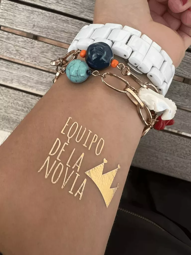 tatouage Équipe de la Mariée