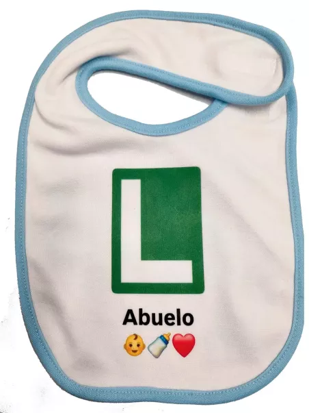 bavaglino neonato per il nonno