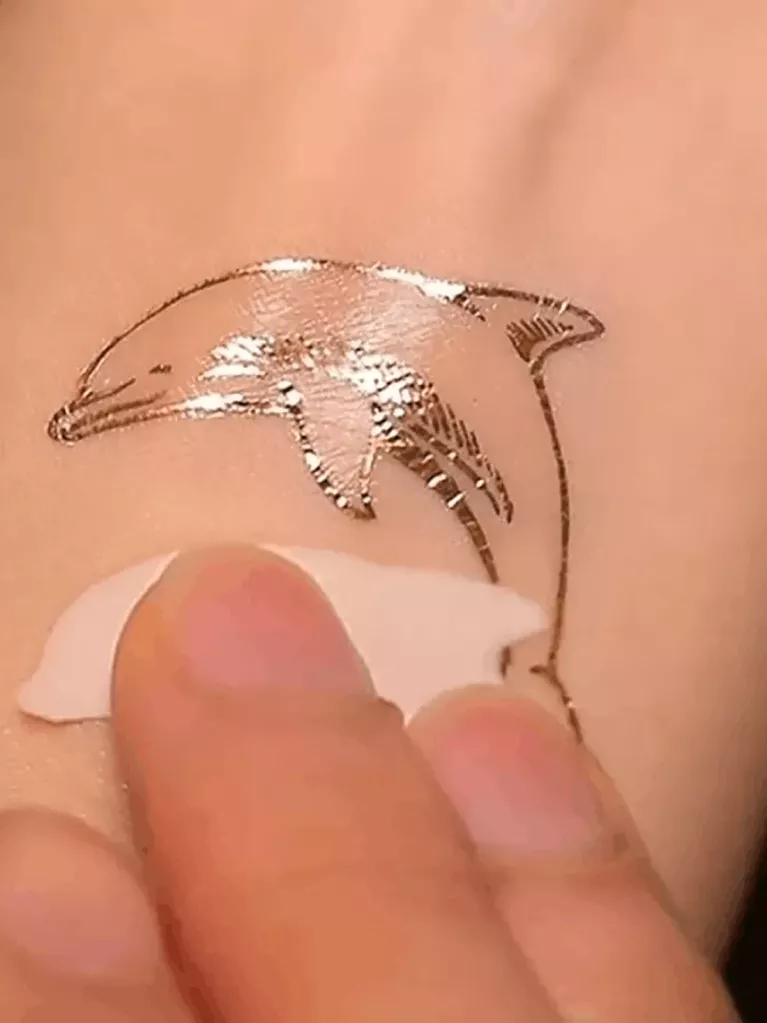 personalisierte Metallic-Abziehbilder
