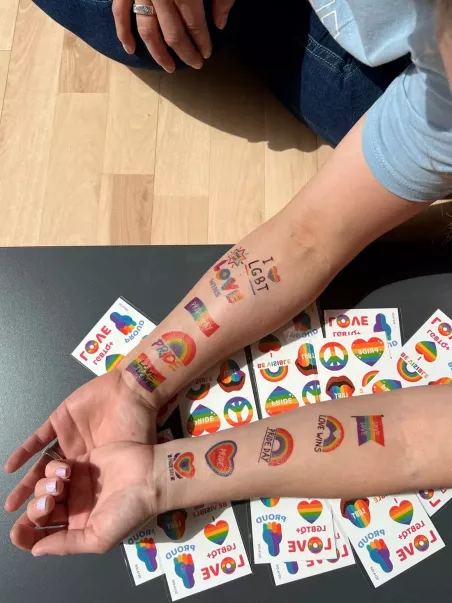set tatuaggi LGBT