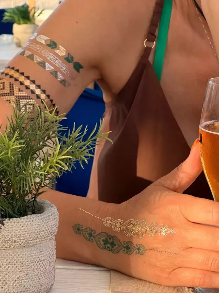 pacchetto tatuaggi temporanei spiaggia