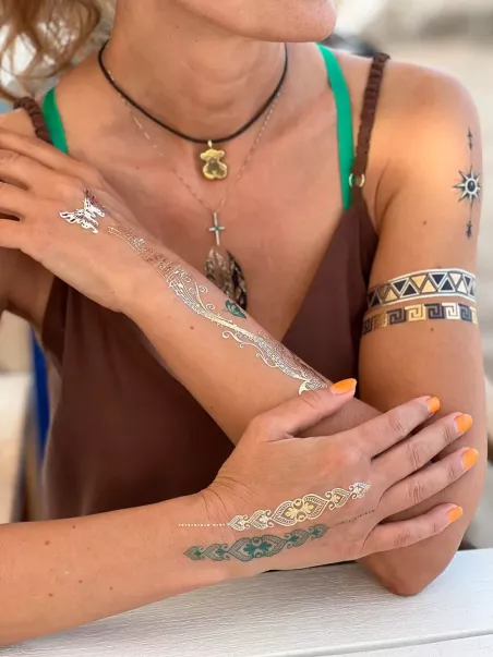 tatuajes temporales para las manos