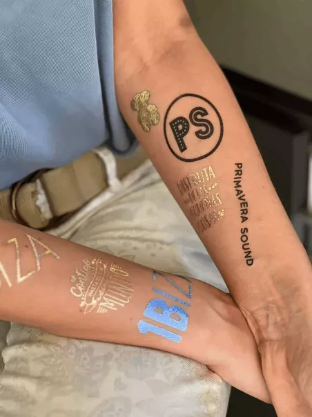 faux tatouages pour événements