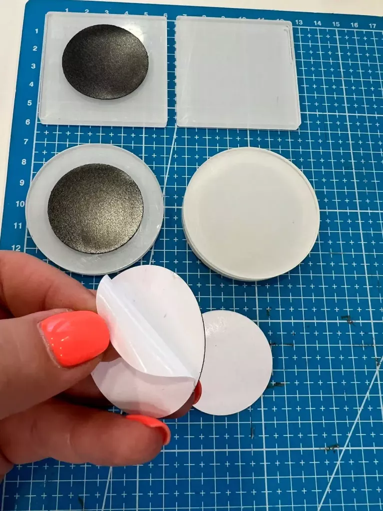ímanes de frigorífico sublimáveis de acrílico
