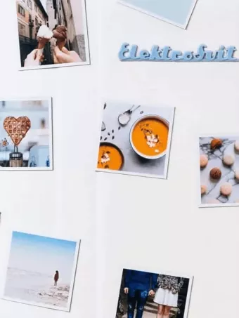 Magneti flessibili quadrati personalizzati