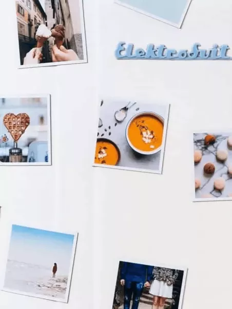 Ímanes flexíveis quadrados personalizados