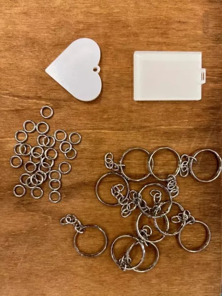 recharges porte-clés méthacrylate pour sublimation