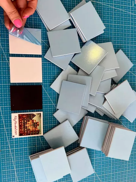 заготовки магнитов из жесткого пенопласта под УФ-печать