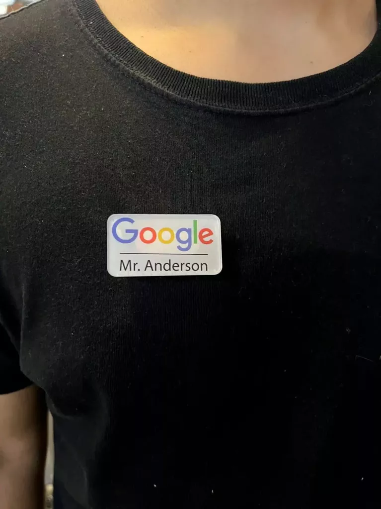 staff name badges