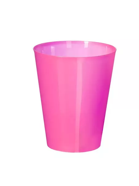 fuchsia reusable cups