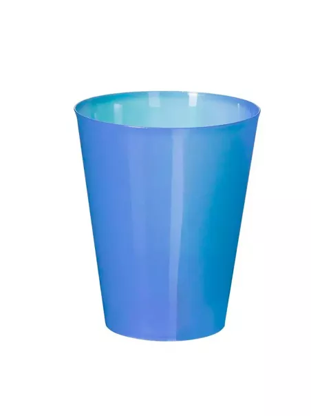 bicchieri riutilizzabili blu