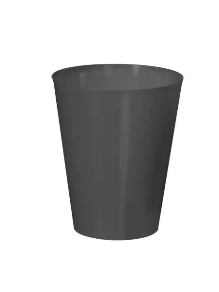 black reusable cups