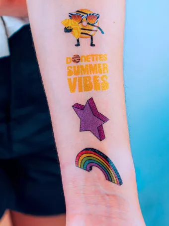 Uvimark temporäre Tattoos