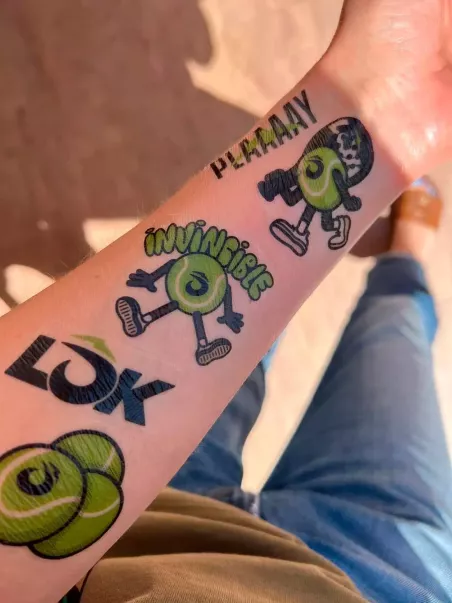 tatauajes falsos para eventos
