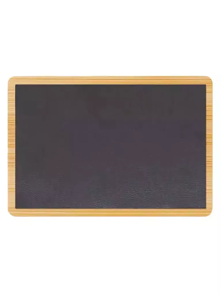 imán bambú personalizable