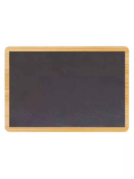 imán bambú personalizable