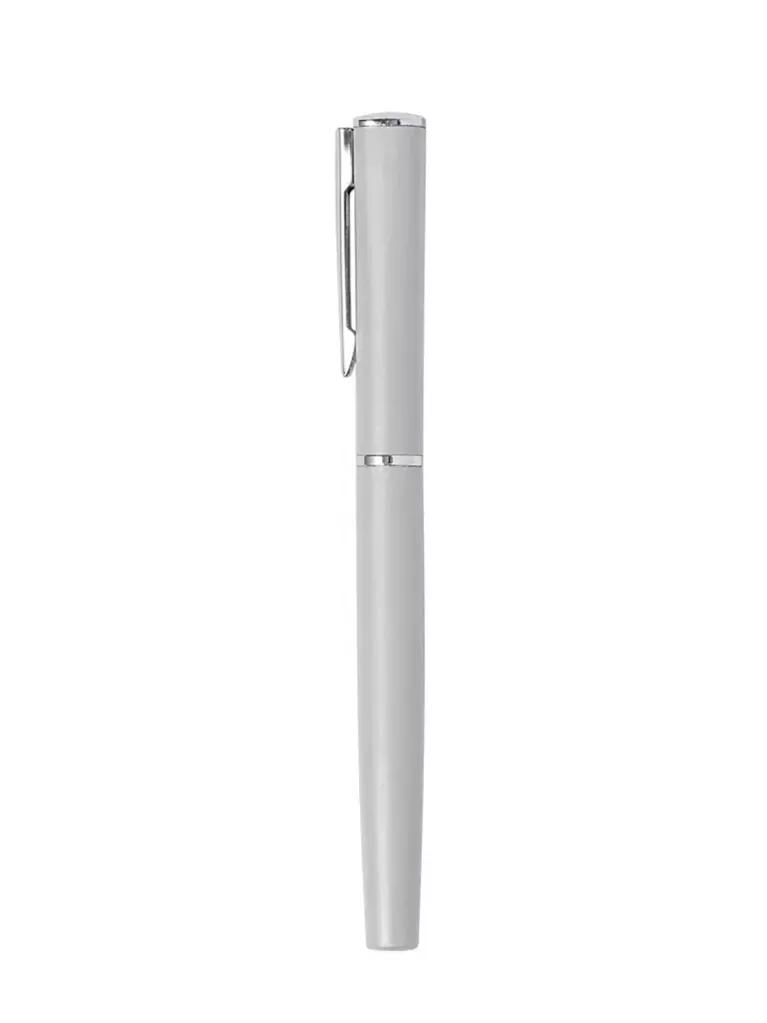 bolígrafo roller blanco