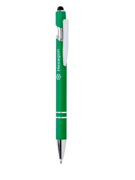grüner Pro Touchpen-Kugelschreiber