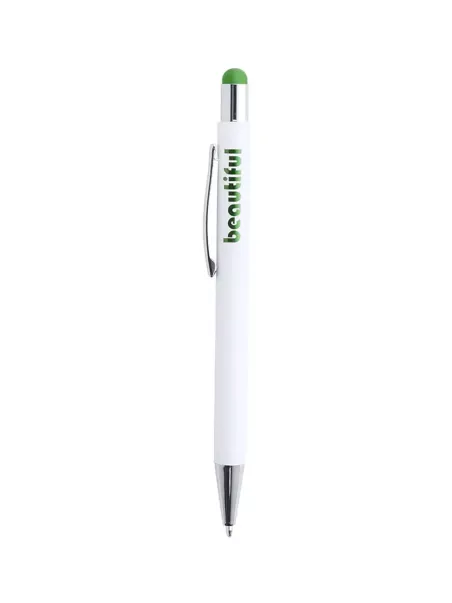 minimal green white pen