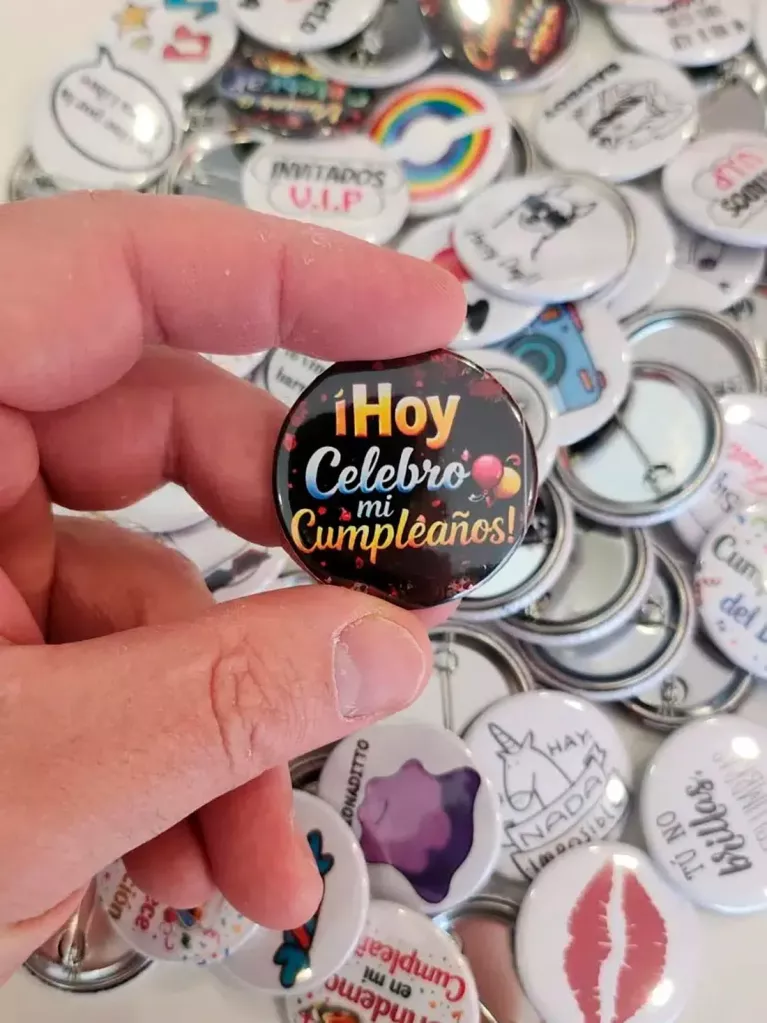 chapas cumpleañero