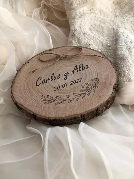 porta-alianças personalizado