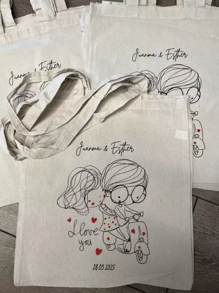 tote bags boda 2025