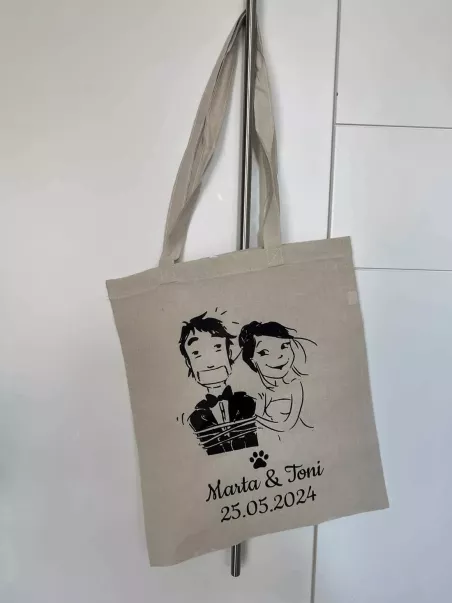 bolsa de tela detalle bodas