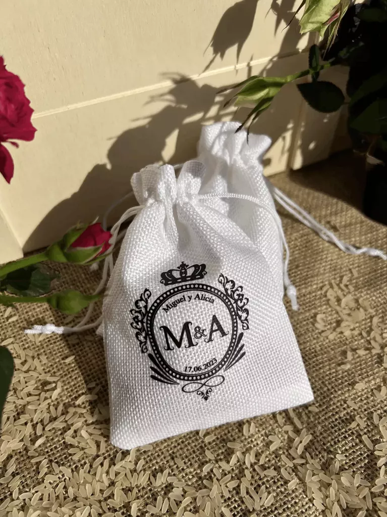 sachets de riz pour mariage