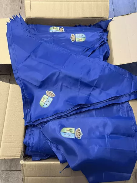 personalisierte Halstücher für Dorffeste