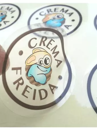 custom clear stickers