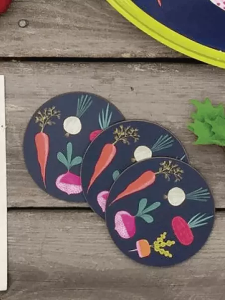 sottobicchieri in tessuto personalizzati