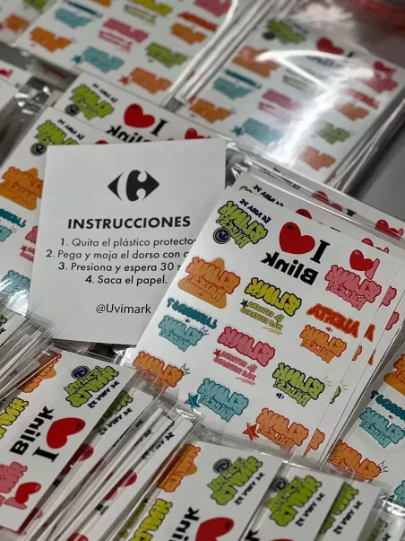 Calcomanías grandes marcas