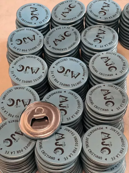 chapas abrebotellas 59 mm al mayor