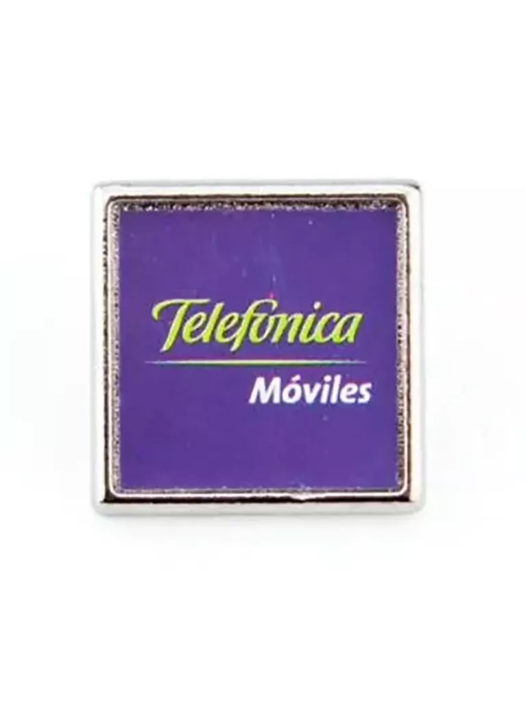 pins cuadrados personalizados