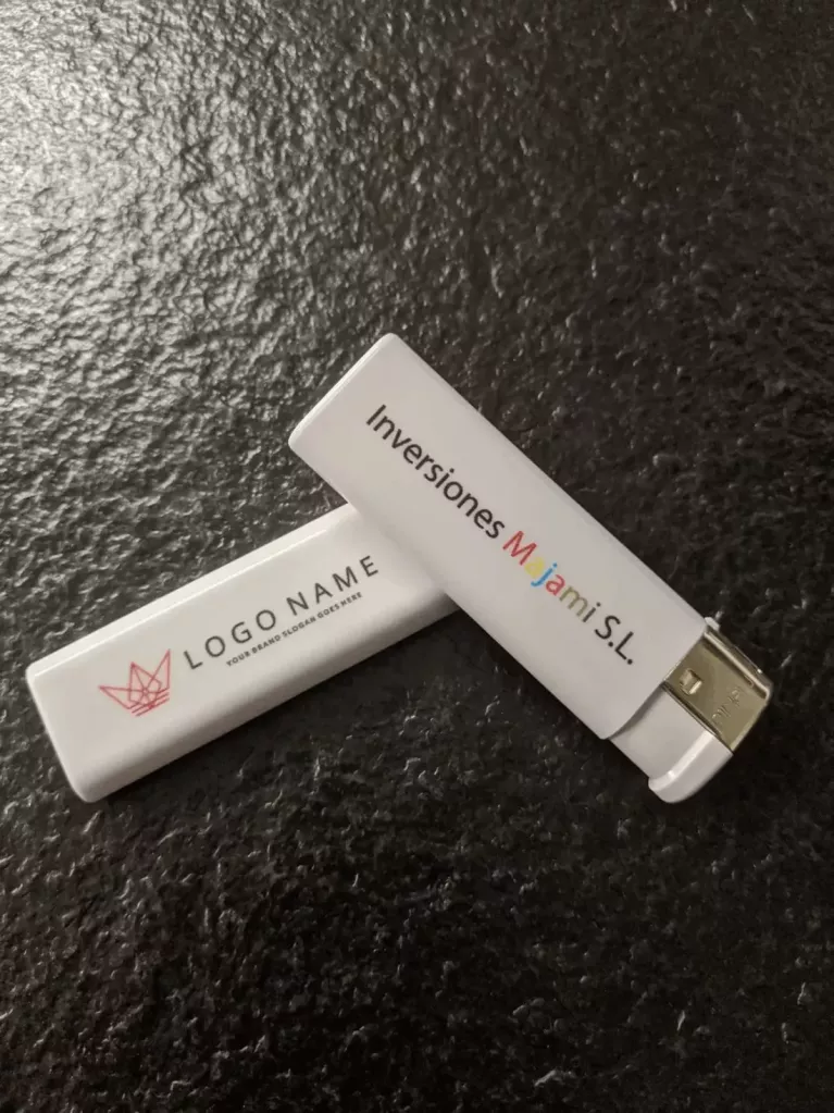 branded business lighters