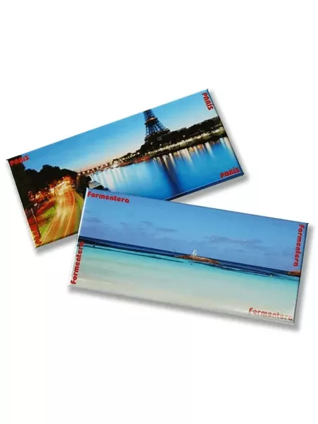 panoramic souvenir magnet
