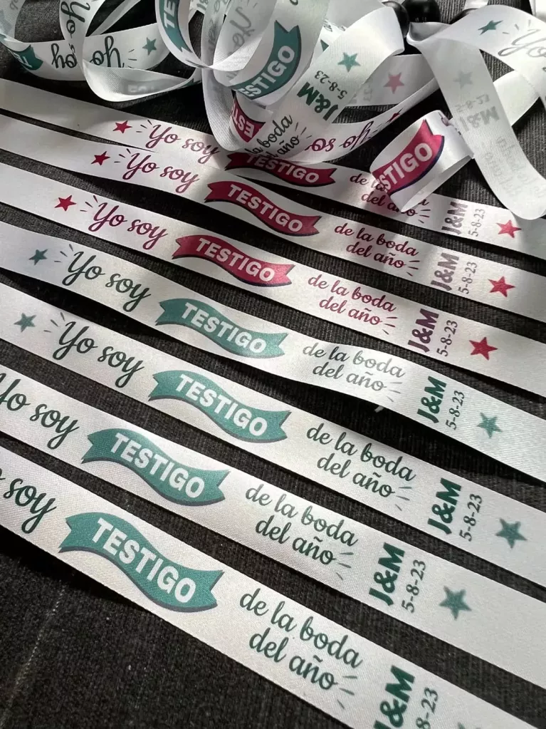 bracelets témoin de mariage