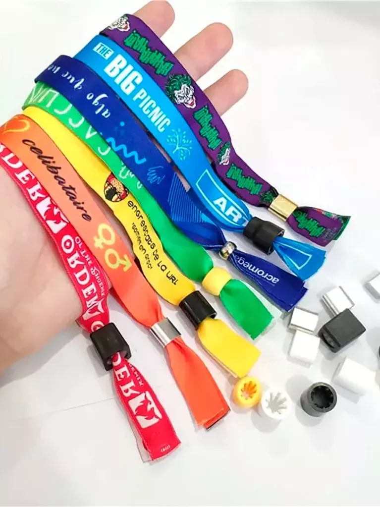 custom sublimation fabric wristbands