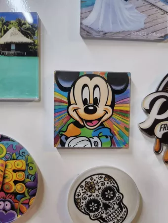 magnets carrés personnalisés
