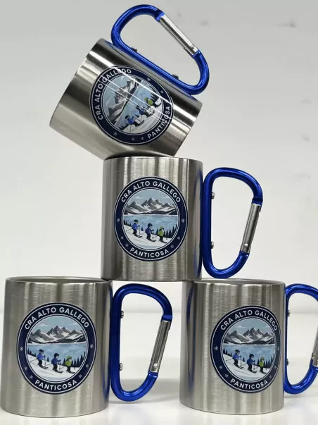 custom carabiner mugs with UV printing
