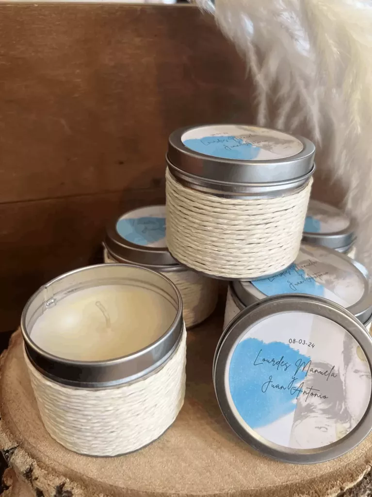 candele per matrimoni